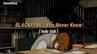[Indo sub] Blackpink - You Never Know