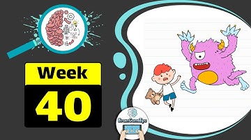 Brain Test Week 40 Save the boy walkthrough