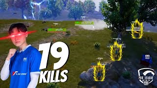 19 Kills Domination In PMPL Despite Circle Shift | PUBG MOBILE