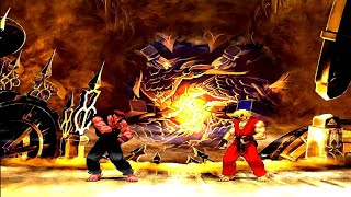 Evil Ryu Vs Evil Ken Ultra Fight Ultra Quality Ultra Diff 2K HDR