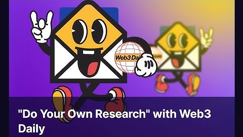حل أسئلة تطبيق Sweat Wallet في خاصية Learn ، السؤال : Do Your Own Research" with Web3 Daily"