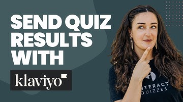How to Send Quiz Results by Email in Klaviyo