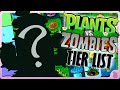 Plants Vs Zombies Plant TIER LIST (MOO)