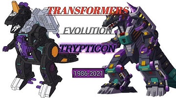 TRYPTICON: Evolution in Cartoons and Video Games (1986-2021) | Transformers