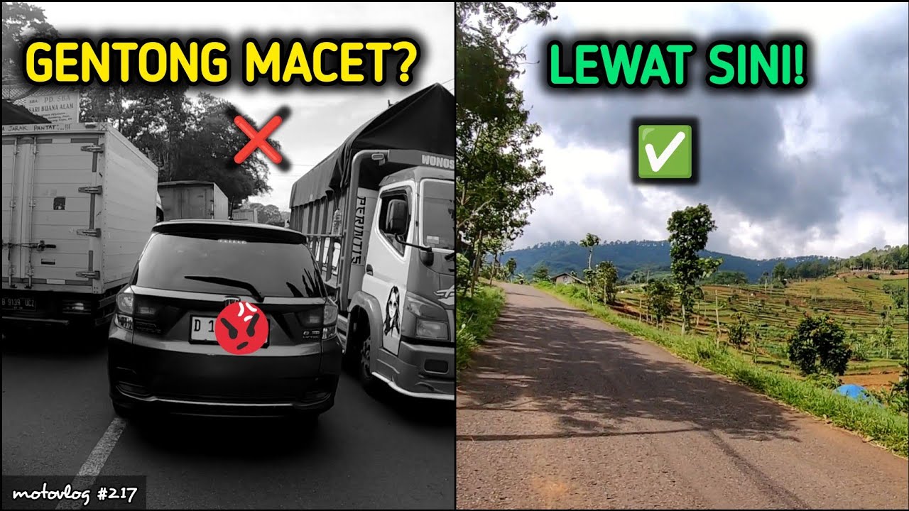 GENTONG MACET PARAH? Ini Jalur Alternatif Rahasia via Kadipaten - Ciawi Tasikmalaya