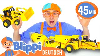 Farben lernen mit bunten Bällen und Fahrzeugen | Blippi Deutsch | Abenteuer und Videos für Kinder