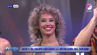 Calderini gives top marks to Ato, Adri & Patilú #Baila2026 #TelefuturoPy