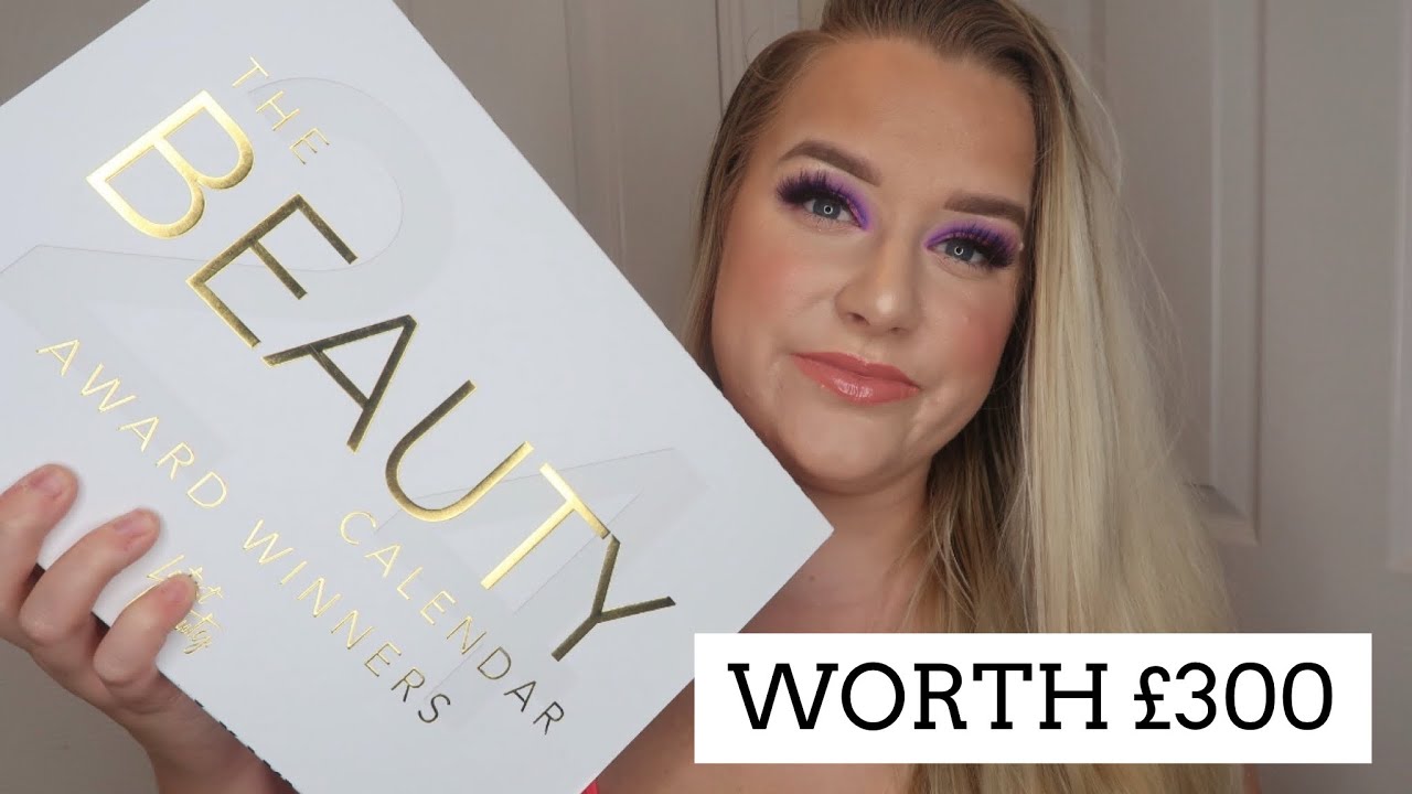 LATEST IN BEAUTY 2020 ADVENT CALENDAR UNBOXING - WORTH OVER £300 | AMBER HOWE