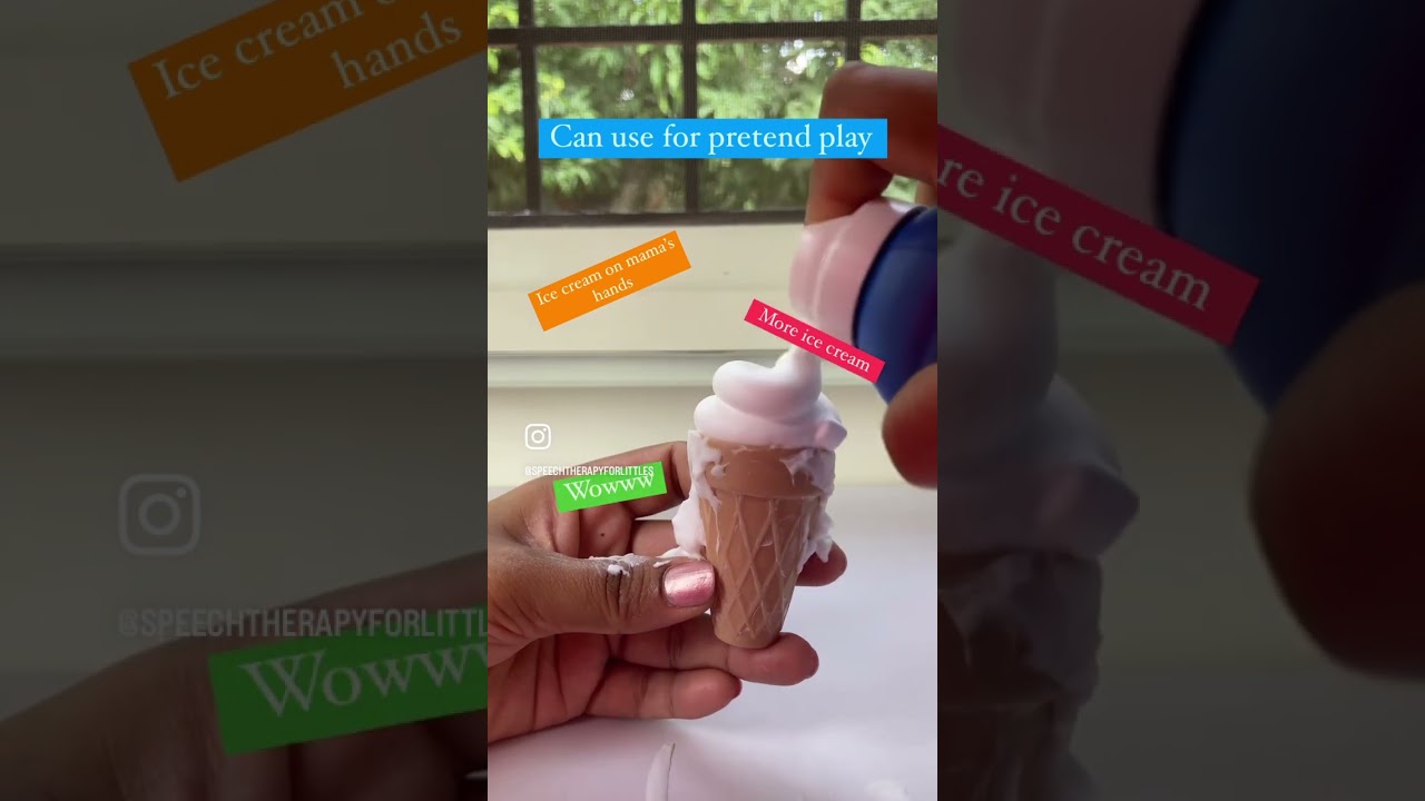 Speech therapy at home activities to improve speech language development using sensory play 