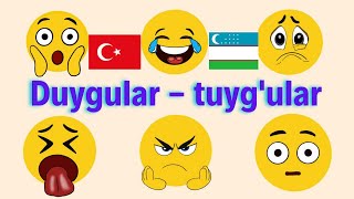 Top10|Turk tilida tuyg`ular|Duygular|Turk tili|Турк тили|Туркча|Turkcha gaplar|Turkcha lug`at