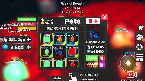 MASSIVE GIVEAWAY FOR MY FRIENDS!!!!! (Roblox Tapping Mania)