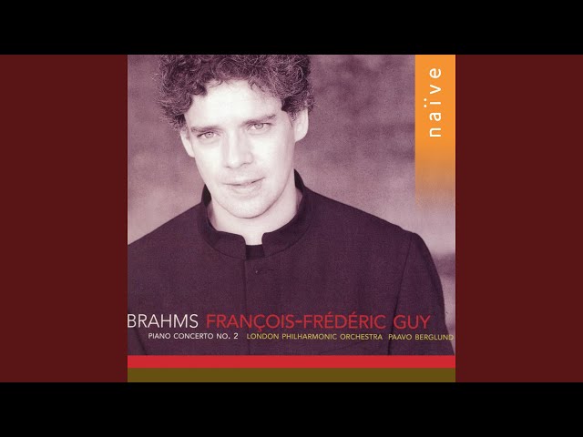 Brahms - Concerto pour piano n°2 : 1er mvt : F-F.Guy / Philh Londres / P.Berglund