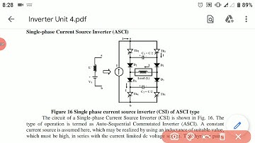 Ep.12  Inverters/ Current Source Inverters ( CSI) - MODE-I