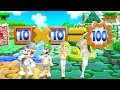 Super Mario Party MiniGames - Mario Vs Luigi Vs Donkey Kong Vs Bowser (Master Cpu)