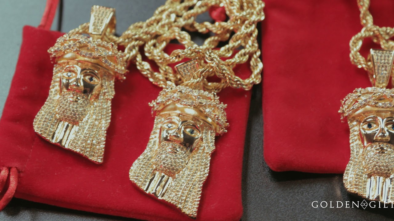 XL JESUS PIECE - GOLDEN GILT - YouTube