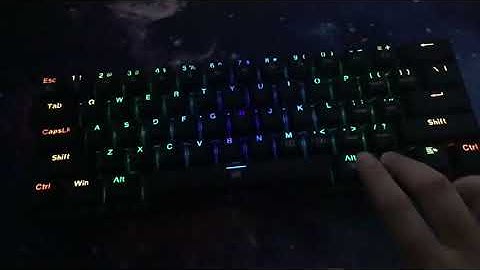 How to change color on the red dragon k530!