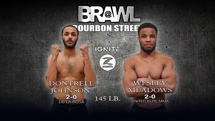 Ignite Brawl at Bourbon 3 Dontrell Johnson vs Wesl...