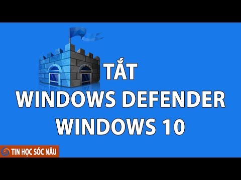 Cách bật tắt Windows Defender trên Windows 10