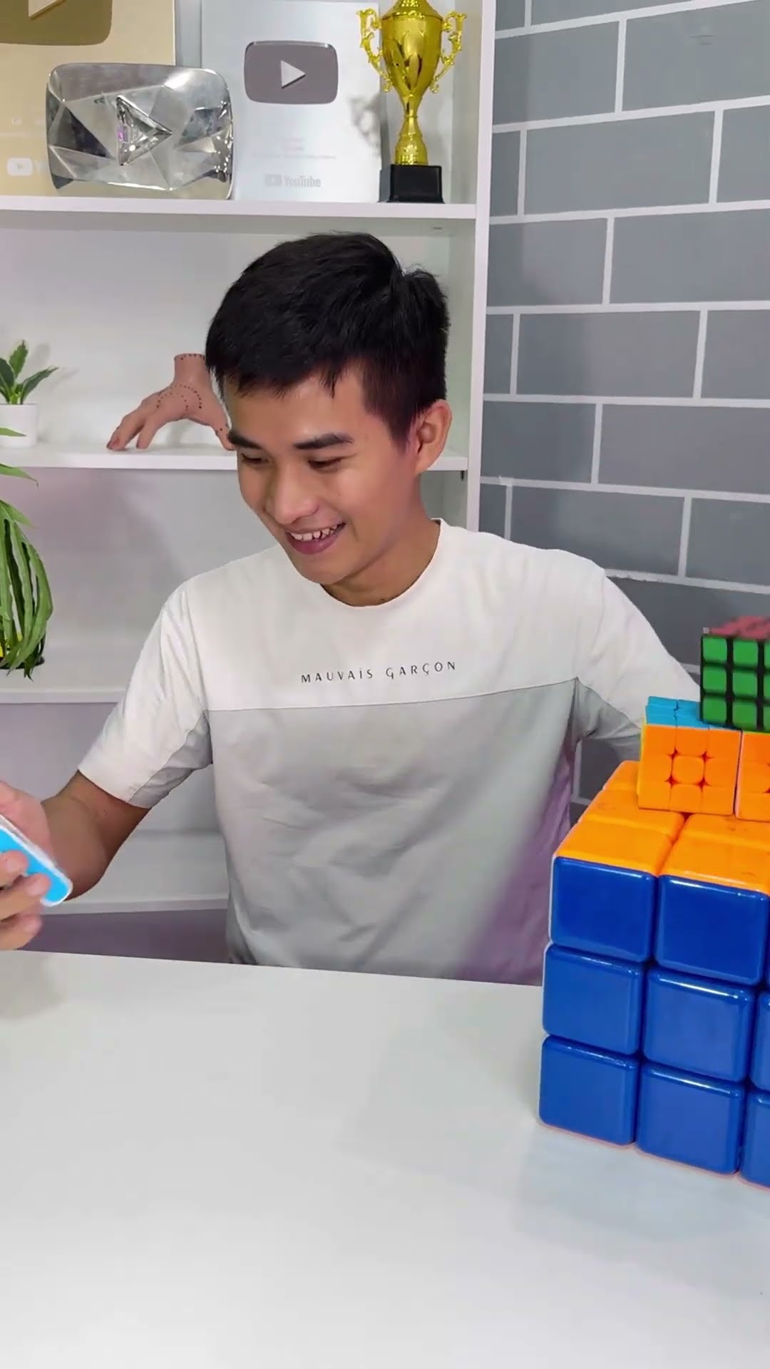 LNS - Đừng động vào rubik của anh trai || Don't touch Su Hao's rubik's cube #shorts