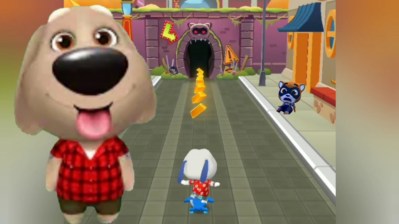 Talking Tom Gold Run: Rakoon Thief Hammer Beatdown! 🔨💰