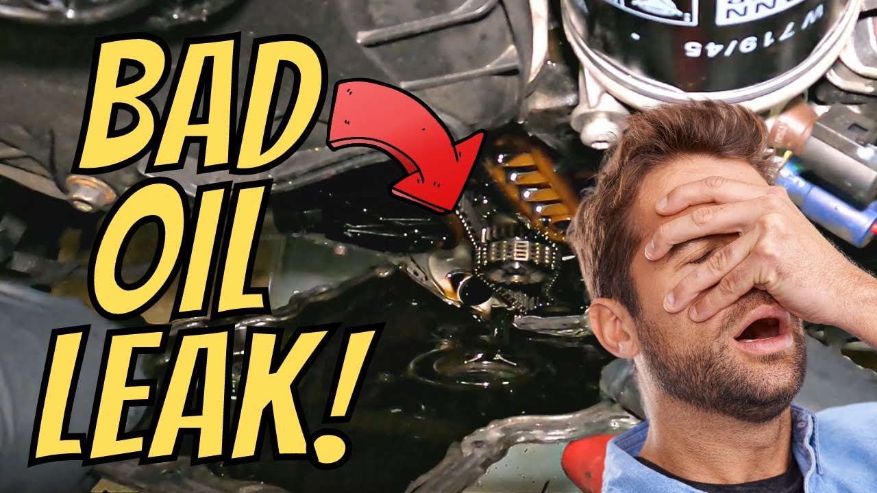 Audi Q5 2.0T Lower Timing Cover Oil Leak Repair | DIY - YouTube