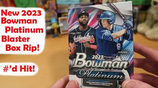 2023 Bowman Platinum Baseball Blaster Rip! Rookies Galore!