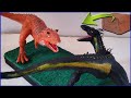 CARNOTAURO VS INDORAPTOR WITH CLAY.