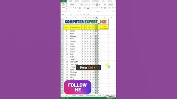 #shorts | Excel Trick |  Delete Entire Column Faster Shortcut   #Excel #Shortsvideo  #howto