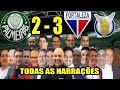 Todas as narrações - Palmeiras 2 x 3 Fortaleza | Campeonato Brasileiro 2021