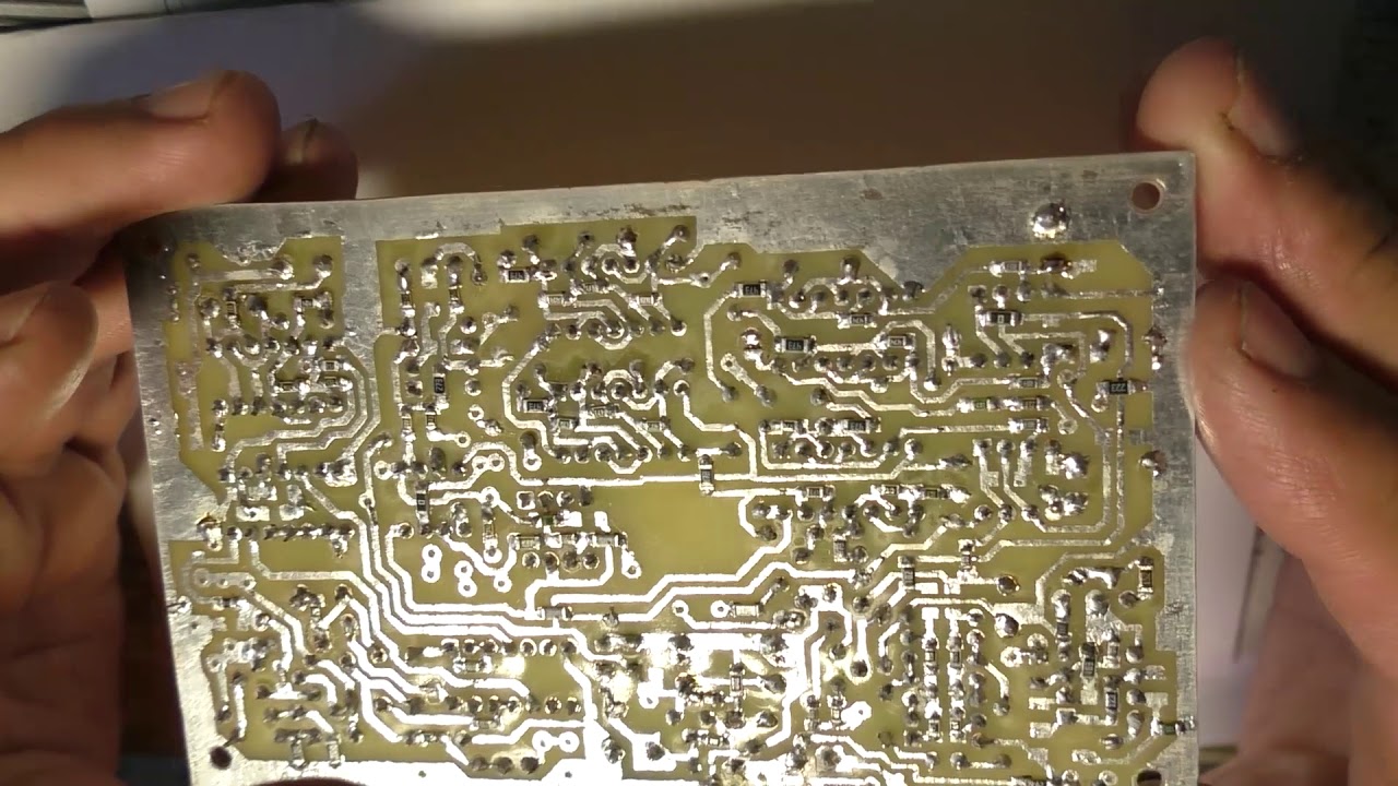 Как выпаять смд компоненты