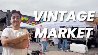 Vending at The Montrose Market// how I price Vintage Clothes & Day in the Life Selling!