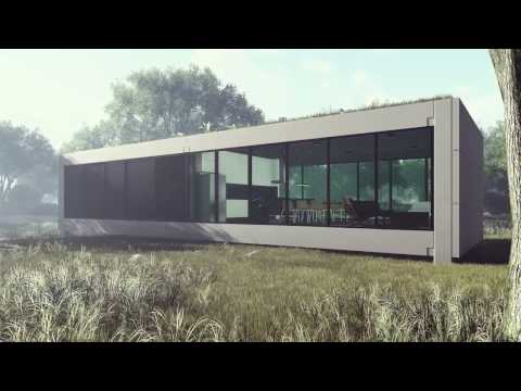 Vídeo: Projetos de casas de concreto aerado. Casa com um sótão de concreto aerado