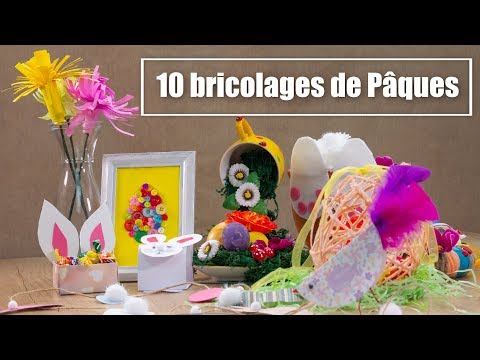 Vidéo: Bricolage bricolage de Pâques - idées originales