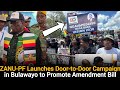 Watch ZANU PF Launches Door To Door Campaign In Bulawayo To Promote Constitutional Amendment Bill Watch ZANU PF Launches Door To Door Campaign In Bulawayo To Promote Constitutional Amendment Bill
