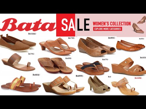 BATA SALE WOMEN FOOTWEAR COLLECTION WITH PRICE CHAPPAL SLIPPER SANDALS