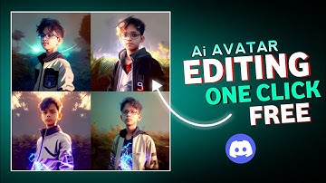 Midjourney AI Avatar Photo Editing Tutorial | AI Avatar Photo Editing in Mobile Phone | Discord Ai 🔥