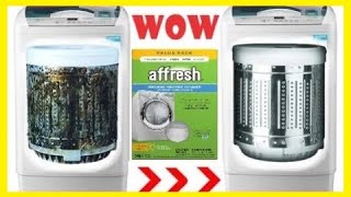 Review of Affresh Washing Machine Cleaner #laundry #amazing