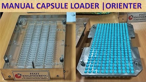 Manual Capsule Loader | Manual Capsule Orienter | Empty Capsule Loader , Orientator