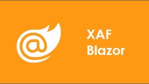 XAF - One solution with Win Web and Blazor