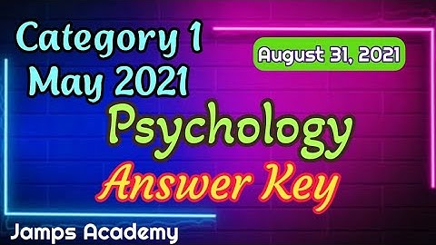 Ktet Category 1 Psychology Answer key | Date August 31, 2021| Tentative/Assumed Key|