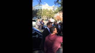 Tesla Gathering at Texas State Capitol 1/15/2015 starring Elon Musk