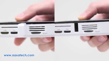 AAXA P2 Jr. Pico Projector, 55 lumens, 720p HD, HDMI, 15,000 Hour LEDs