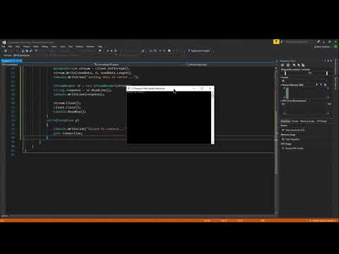 TCP Socket Tutorial (C#, Visual Studio, Networked Console Apps)