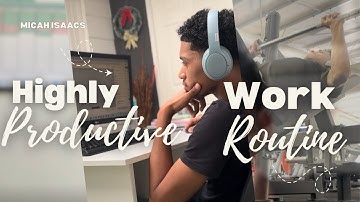 My Daily Routine for Maximum Productivity