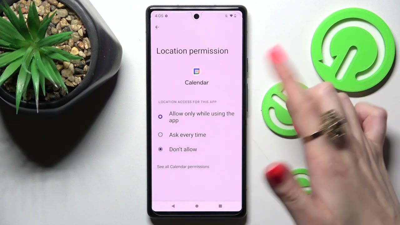 GOOGLE PIXEL 6 A How To Change Apps Permissions YouTube