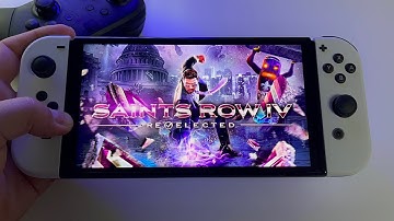 Review Saints Row 4: Re-Elected | Switch OLED gameplay | how good is the game?
