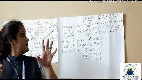 CBSE Grade3 MATHS CHAPTER 3 Subtraction of 4 DIGIT Numbers Part 7