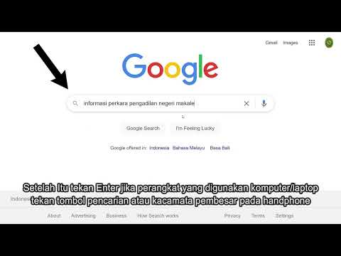VIDEO PANDUAN PENGGUNAAN WEBSITE SIPP.PN-MAKALE.GO.ID UNTUK MELAKUKAN PENCARIAN INFORMASI PERKARA