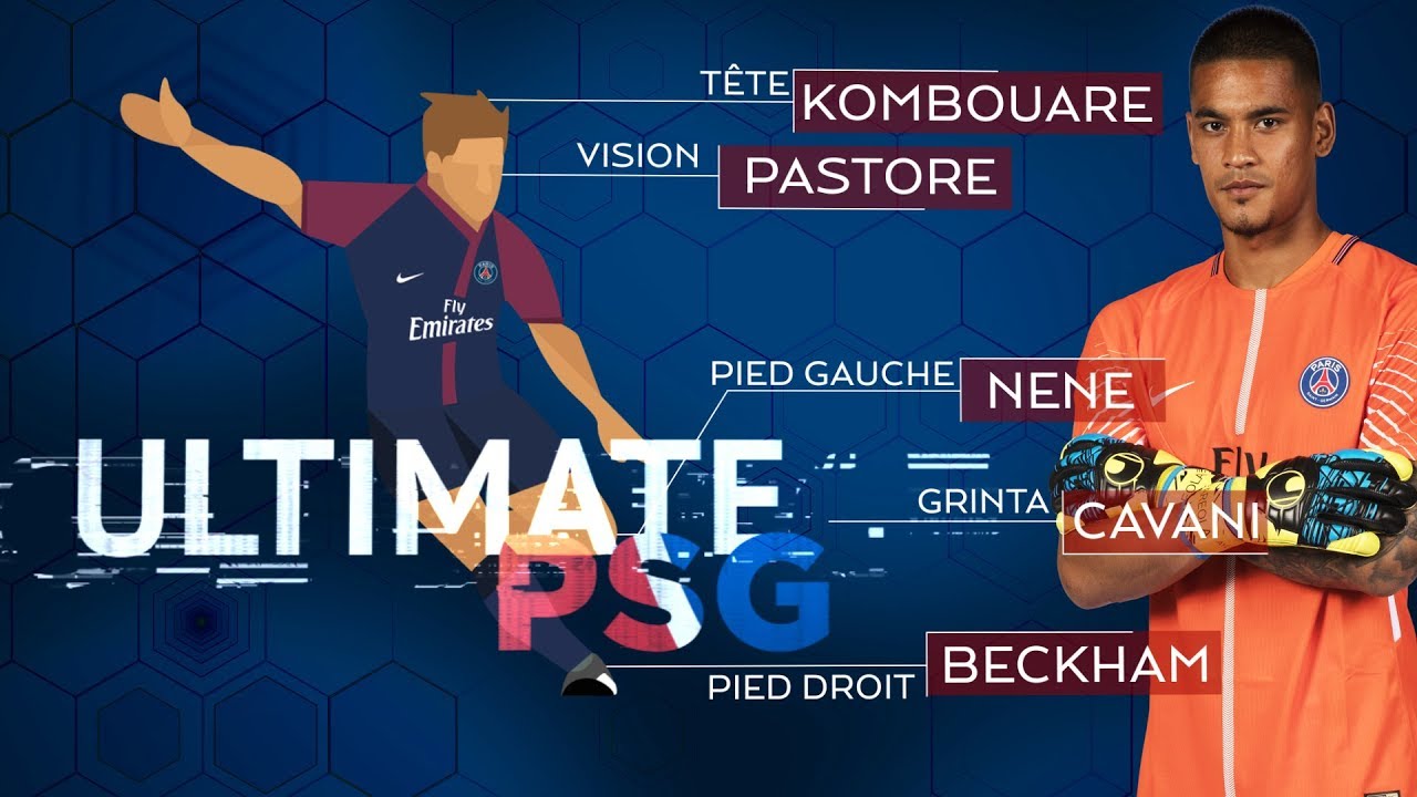 football score ULTIMATE PSG PLAYER BY AREOLA 🔴🔵