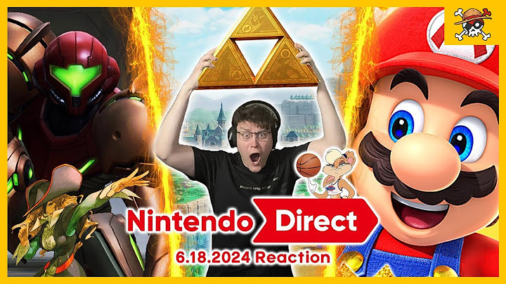 Nintendo Direct 6.18.2024 - RogersBase Reacts